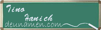 Tino Hanich Visitenkarte